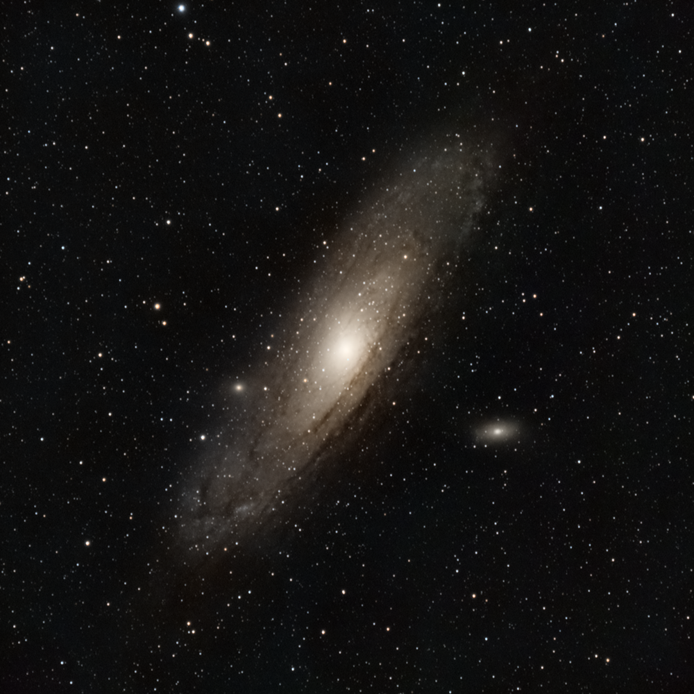 Andromeda Galaxy imaged on a PMC-Eight GoTo mount