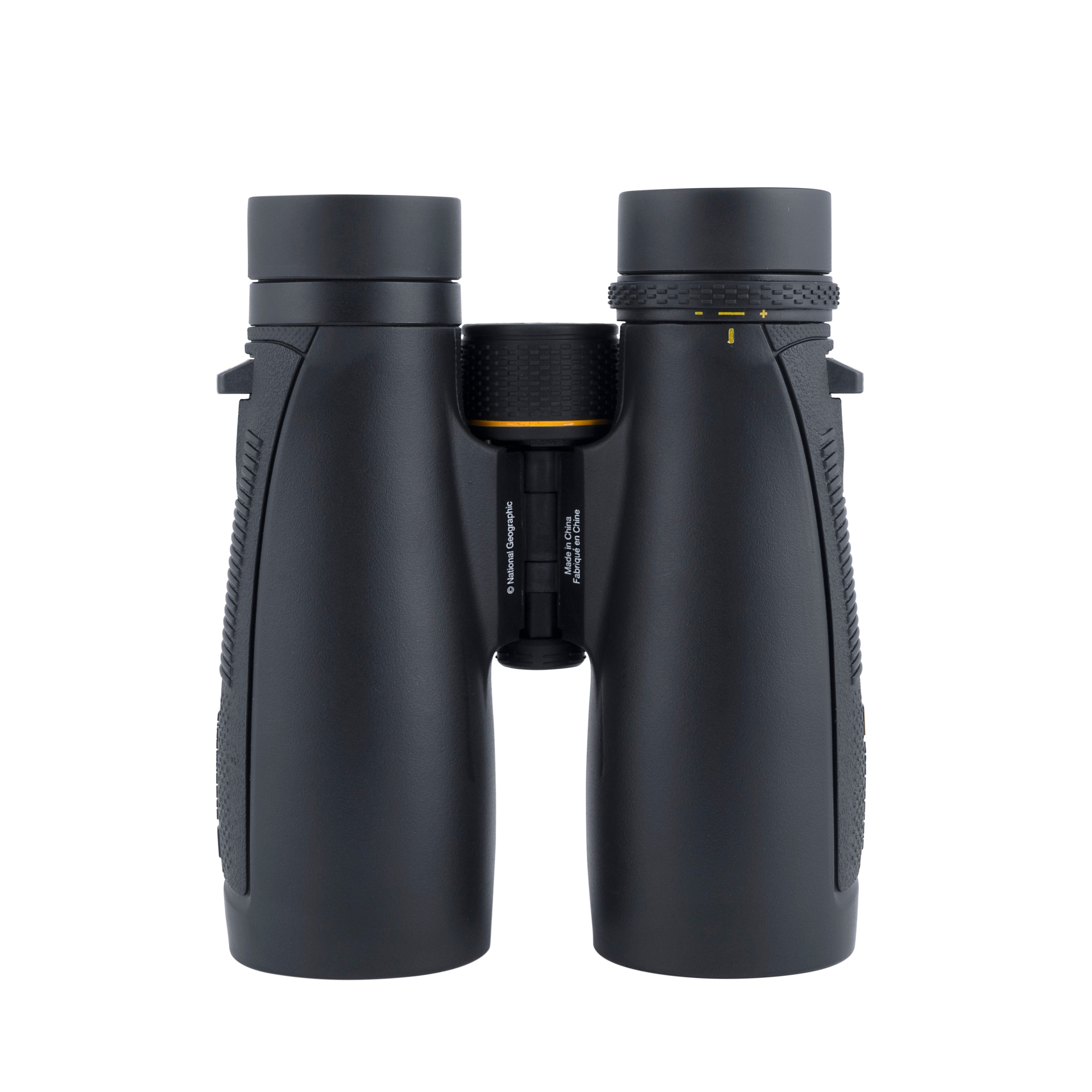 10x42 Waterproof Performance Roof Binoculars and Harness + Carbon Trekking Poles Set (Bundle)