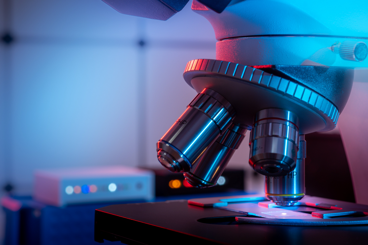 Microscope revealing a hidden world of detail