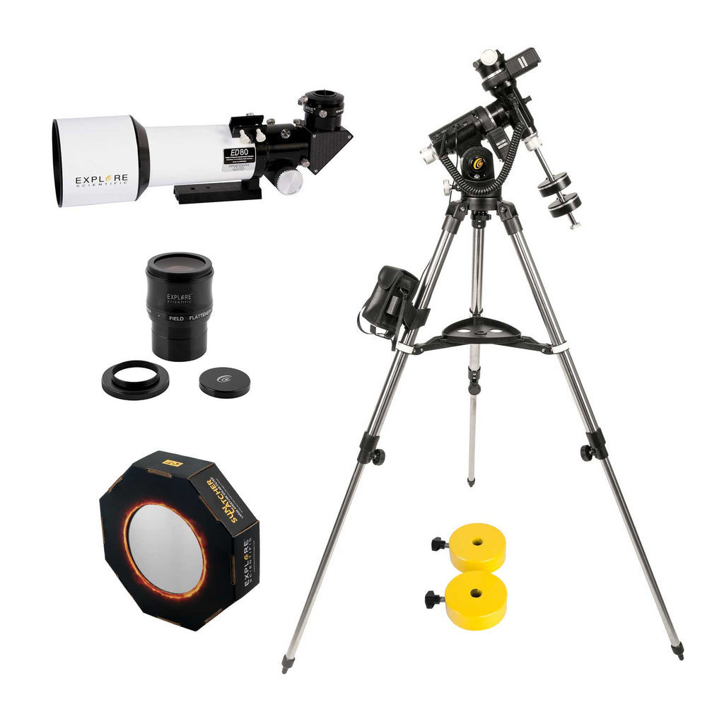 Explore Scientific ED80 Essential Series Air-Spaced Triplet Refractor