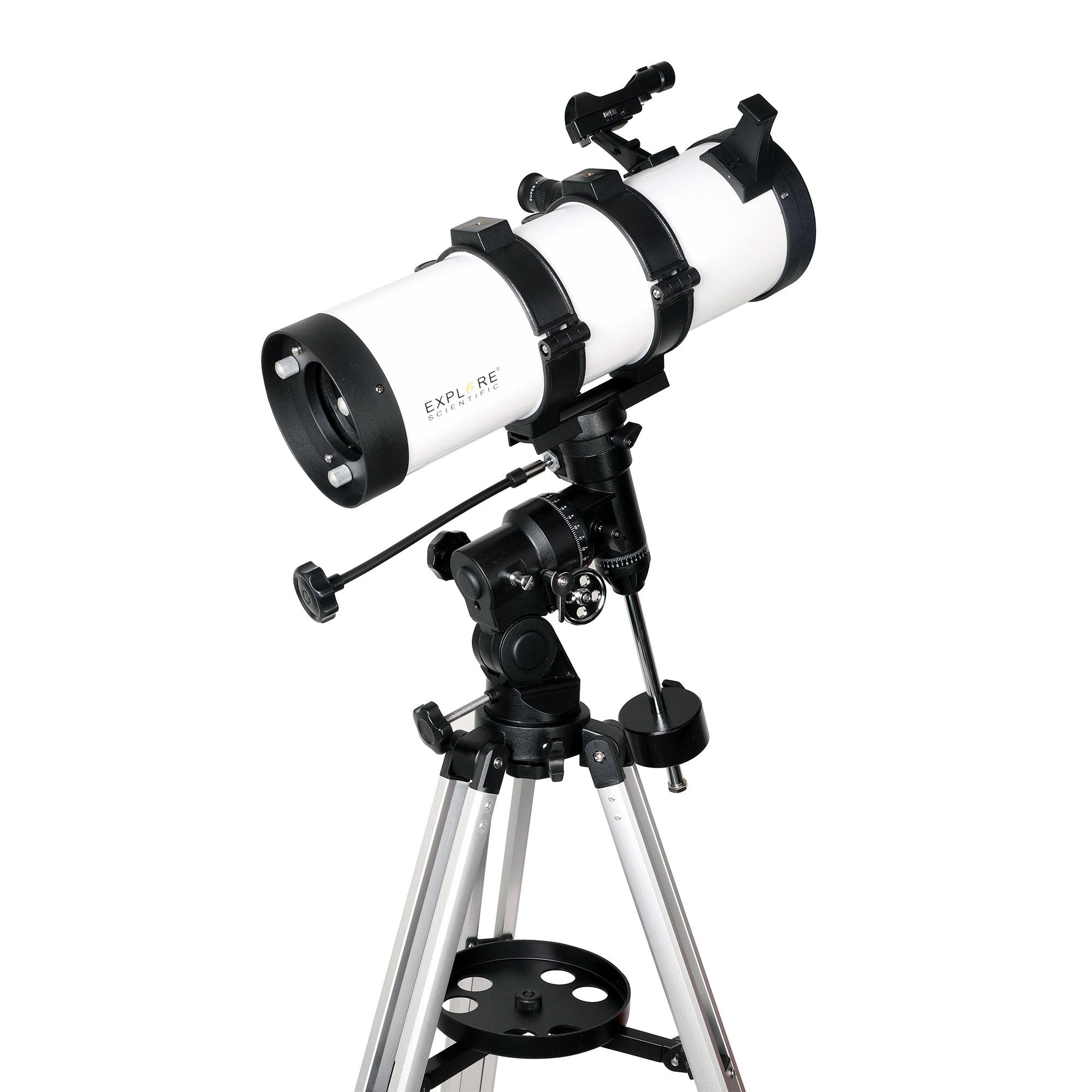 114mm Newtonian Reflector Telescope with Equatorial Mount
