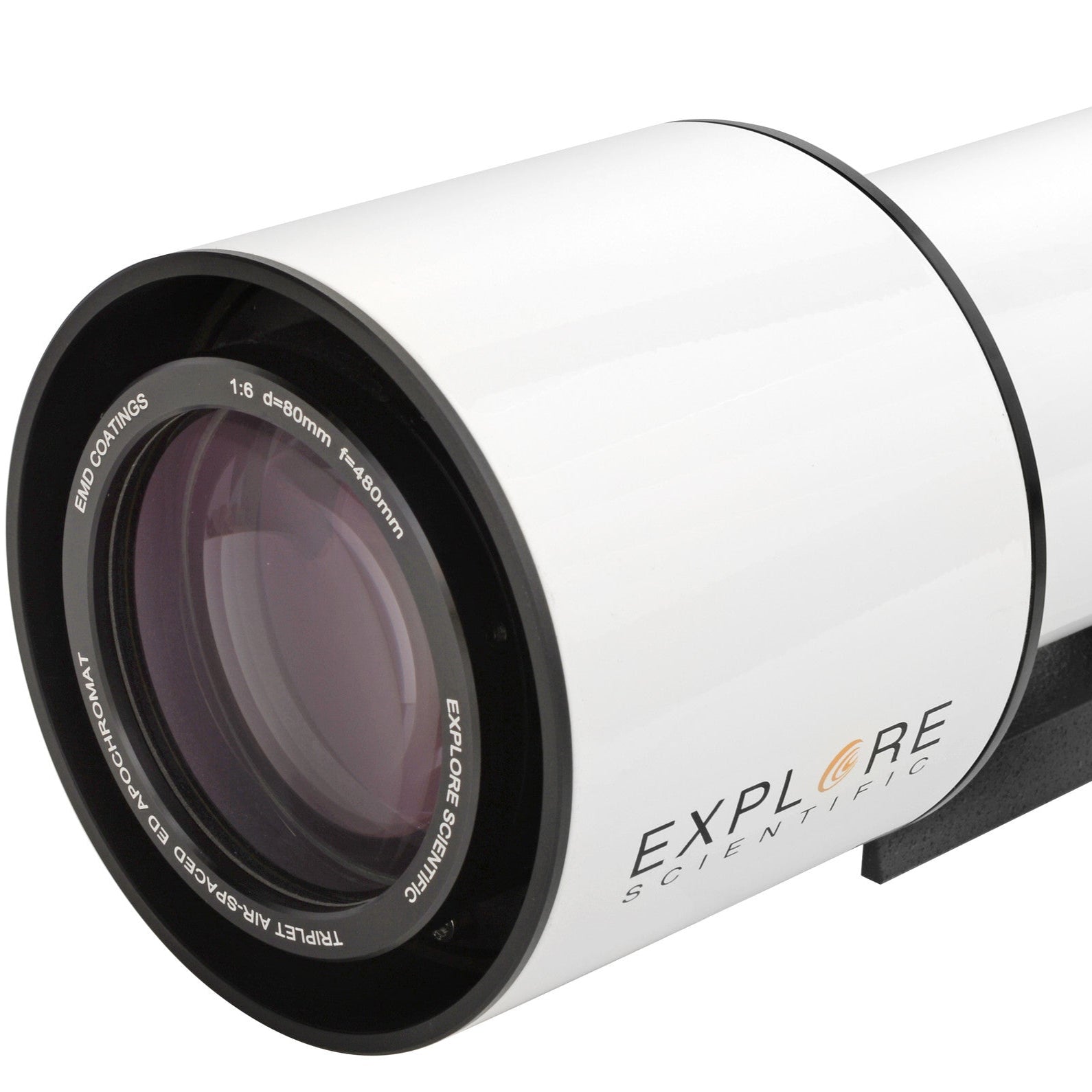 ED80-FCD100 Series Air-Spaced Triplet Refractor Telescope + iEXOS-100-02 Mount (Bundle)