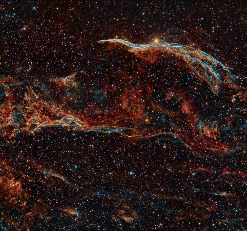 Western Veil Nebula astrophotography