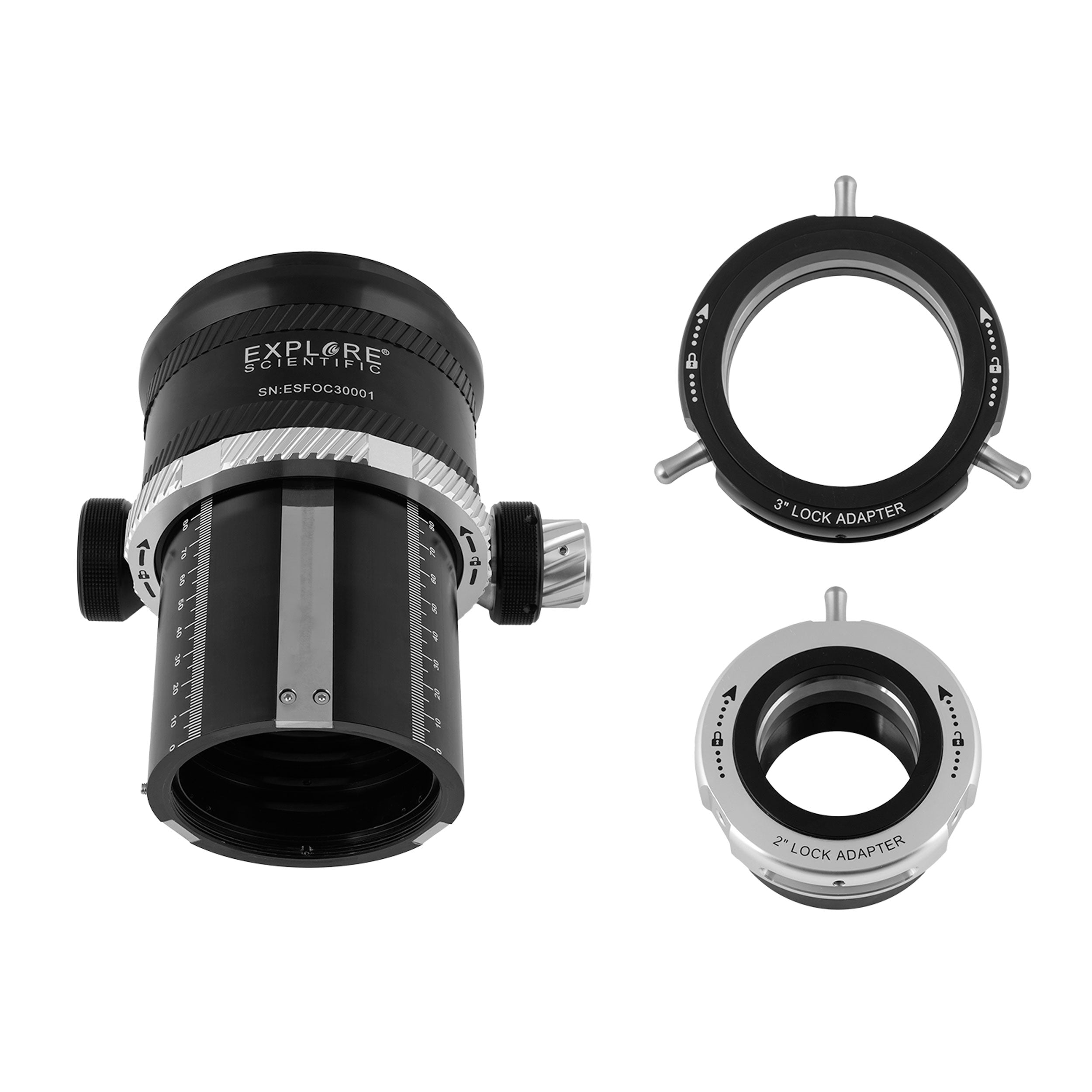 3-inch Self-Centering Focuser - ES-FOC3